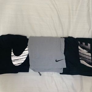 LOT OF 3 NIKE DRI-FIT SHORTS